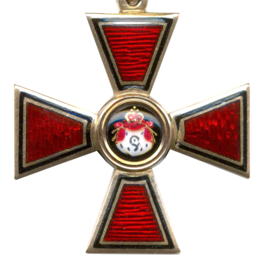Знак ордена Святого Владимира IV степени