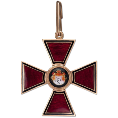Знак ордена Святого Владимира I степени. Золото.