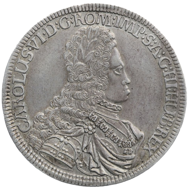 1 талер 1716 года. Австрия. Карл VI