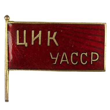 Знак депутата ЦИК Удмуртской УССР «ЦИК УАССР». 1935 год