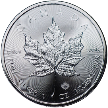 5 долларов 2017 года «Кленовый лист». Канада