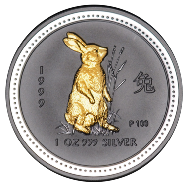 1 доллар 1999 года «Год Кролика. Лунар». Австралия