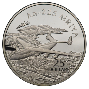 25 долларов 2003 года «Самолёты. Ан-225»