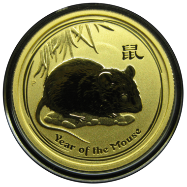 25 долларов 2008 года «Год Мыши»