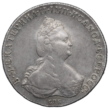 1 рубль 1796 года СПБ IC TI